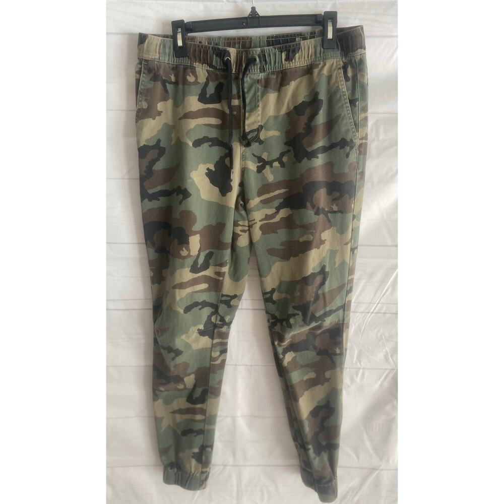 Empyre Camo Jogger Pants - Green, Brown, Black